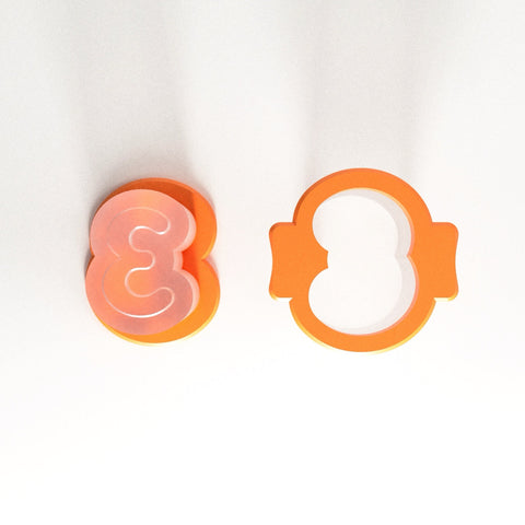 Number "3" Popper