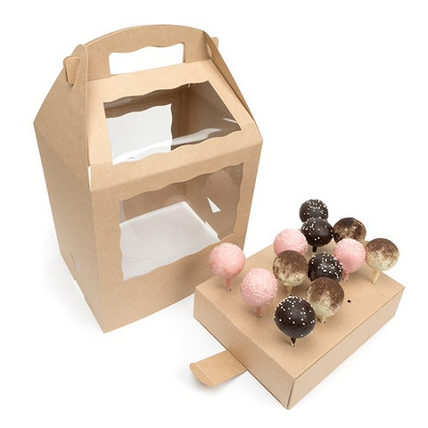 Cake Pop Kraft Boxes