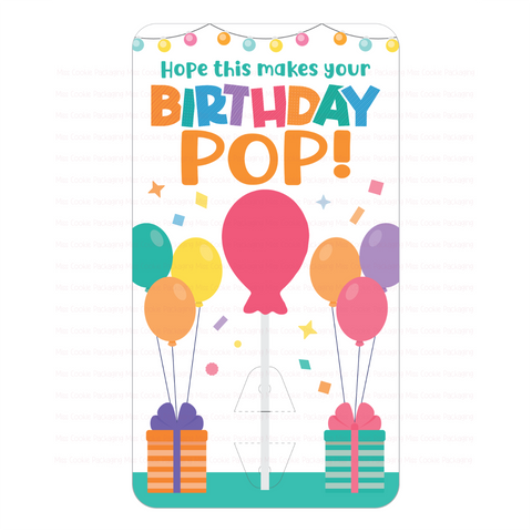 Cake Pop Cards (25-pack)