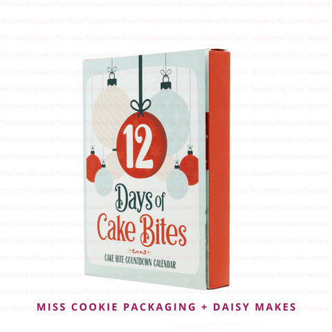 12 Days of Cake Bites Calendar
