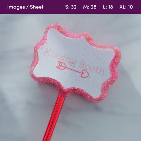 Pre-Designed Edible Images for Cake Pops