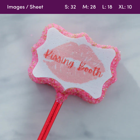 Pre-Designed Edible Images for Cake Pops