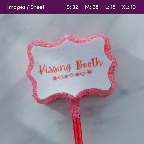 Pre-Designed Edible Images for Cake Pops