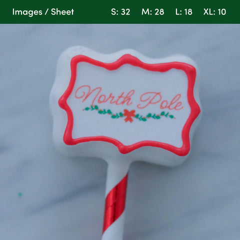 Pre-Designed Edible Images for Cake Pops