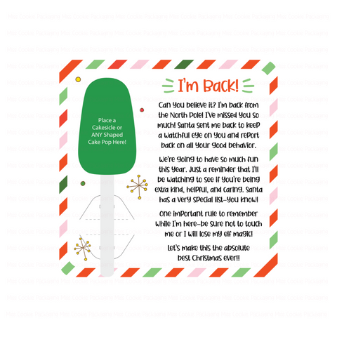 Cake Pop and Cakesicle Cards (25-pack)