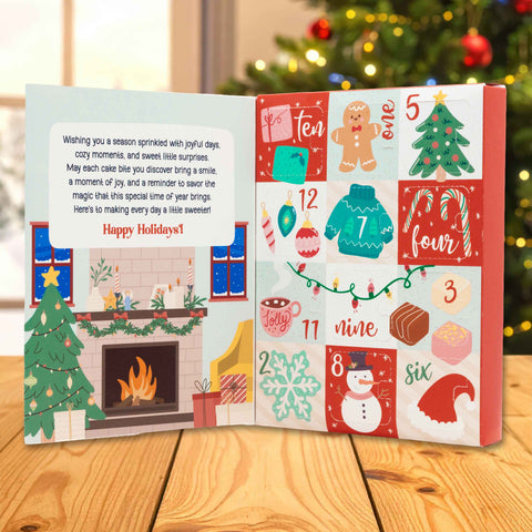 12 Days of Cake Bites Calendar