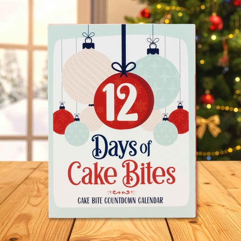 12 Days of Cake Bites Calendar