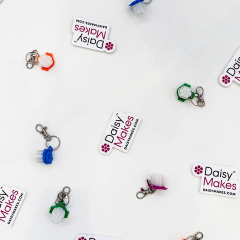 Functional Logo Keychain