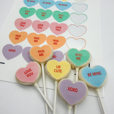 Pre-Designed Edible Images for Cake Pops