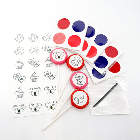 Valentines Paint Your Own (PYO) Cake Pops Kit