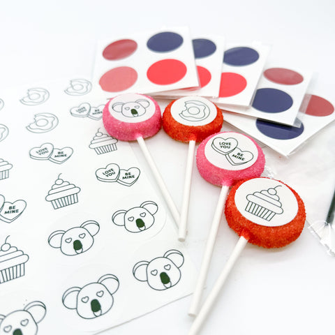 Valentines Paint Your Own (PYO) Cake Pops Kit