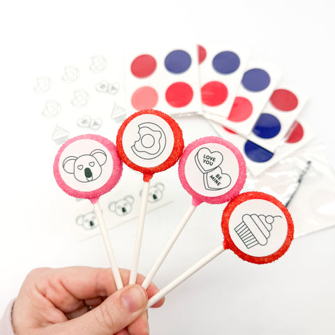 Valentines Paint Your Own (PYO) Cake Pops Kit