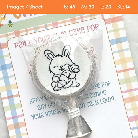 Paint Your Own (PYO) Edible Images for Cake Pops