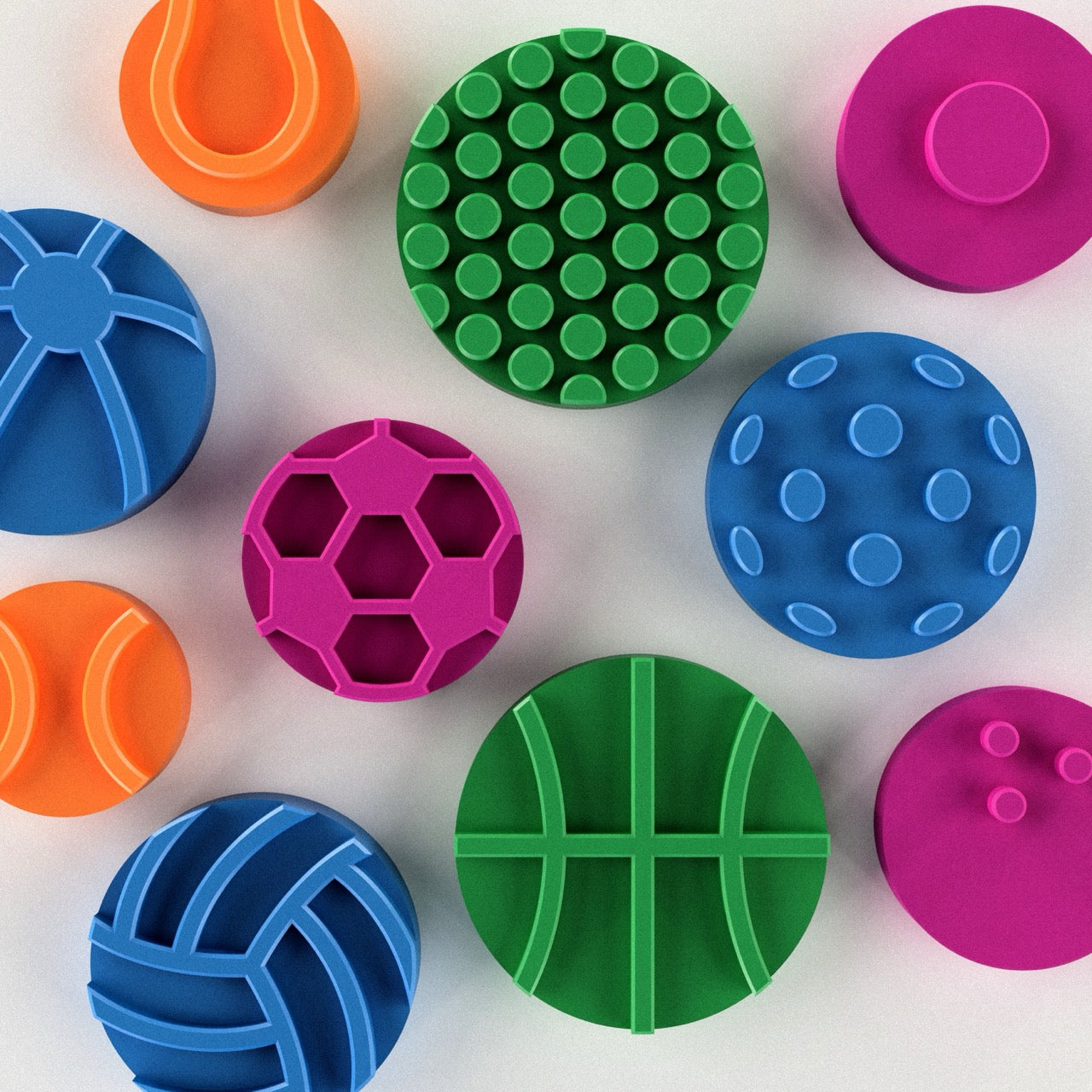 Sports Popper Topper Complete Set – Daisy Makes