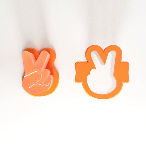 Peace Sign Hand Popper