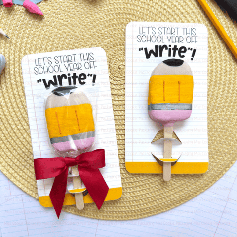 Cake Pop and Cakesicle Cards (25-pack)