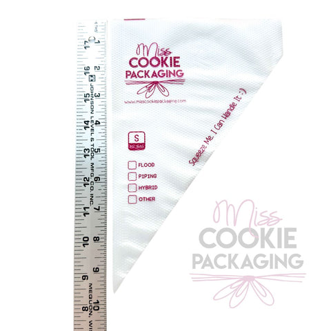 10″ Tipless Piping Bags - 100 pack