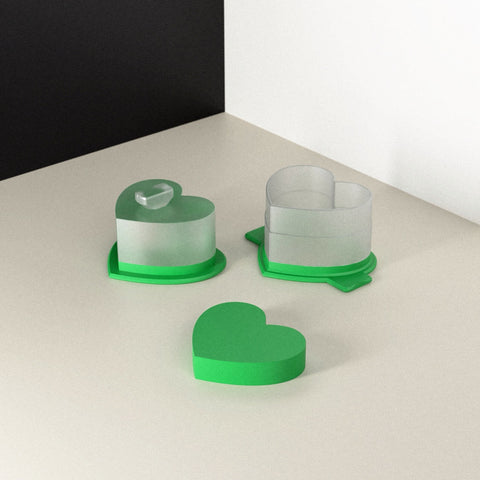 Heart Stuffed Popper Topper Single