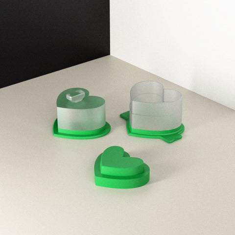 Heart Stuffed Popper Topper Single
