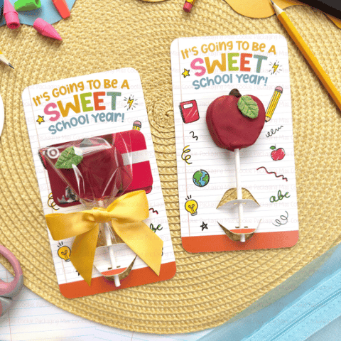 Cake Pop and Cakesicle Cards (25-pack)